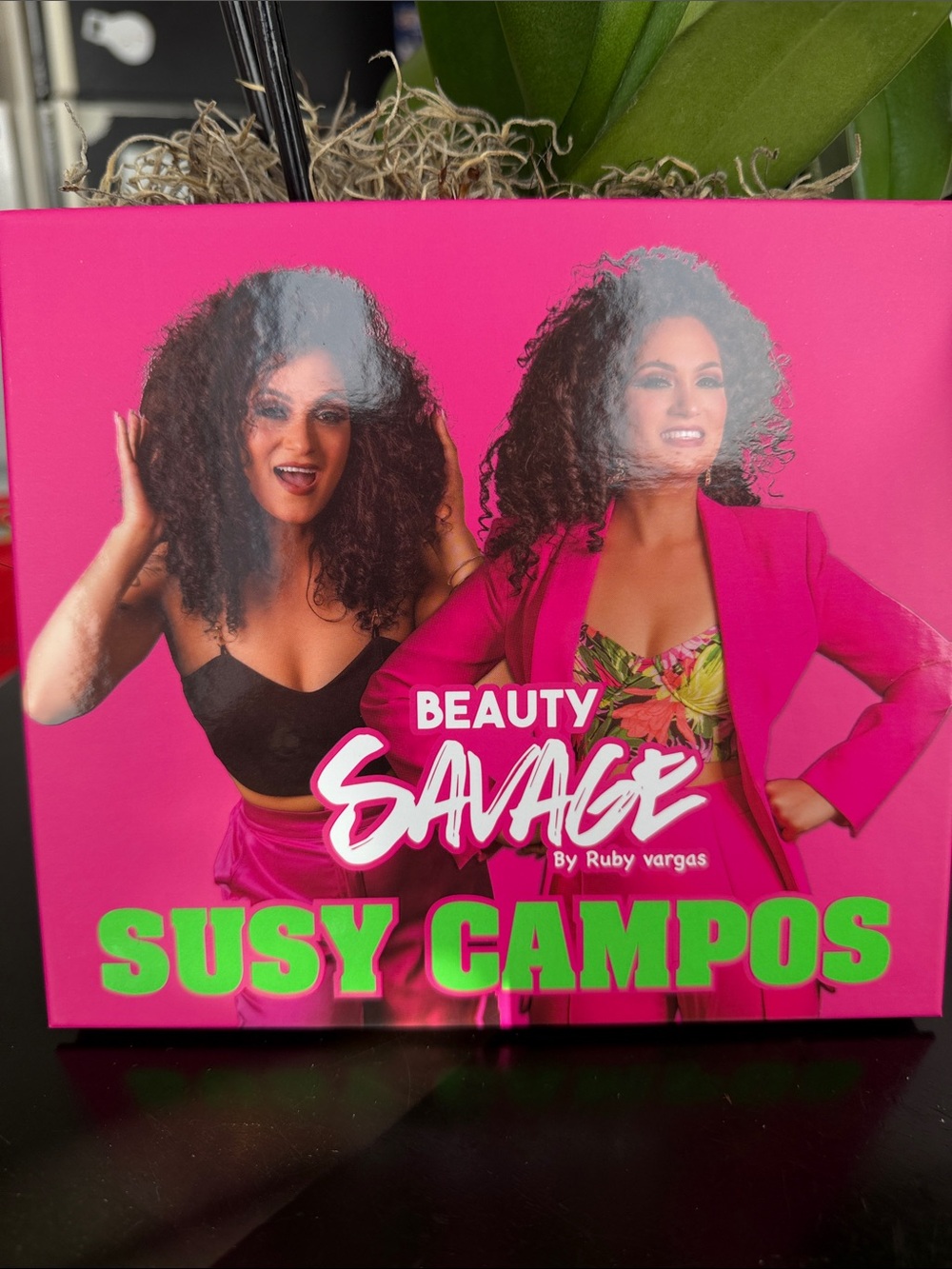 Beauty Savage Susy Campos Palette - Hot Pink Packaging